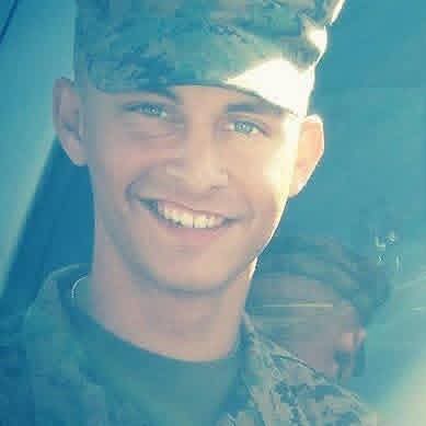 Amanda's son, whose struggle with mental health during his military service inspired the founding of Let's Talk Strength, Inc.