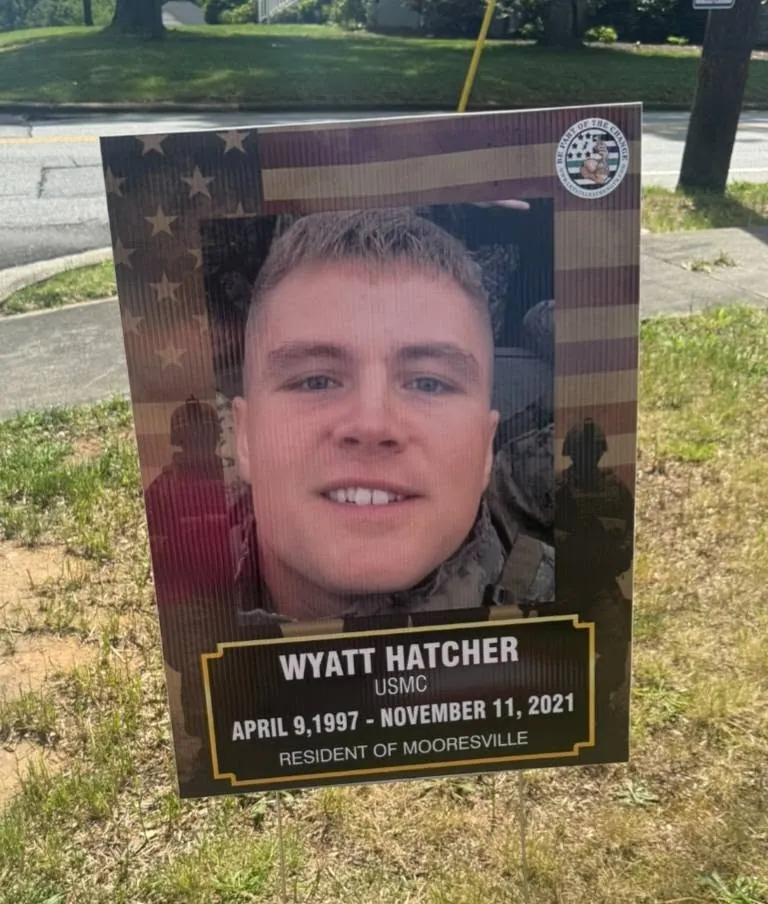 In memory of Wyatt Hatcher