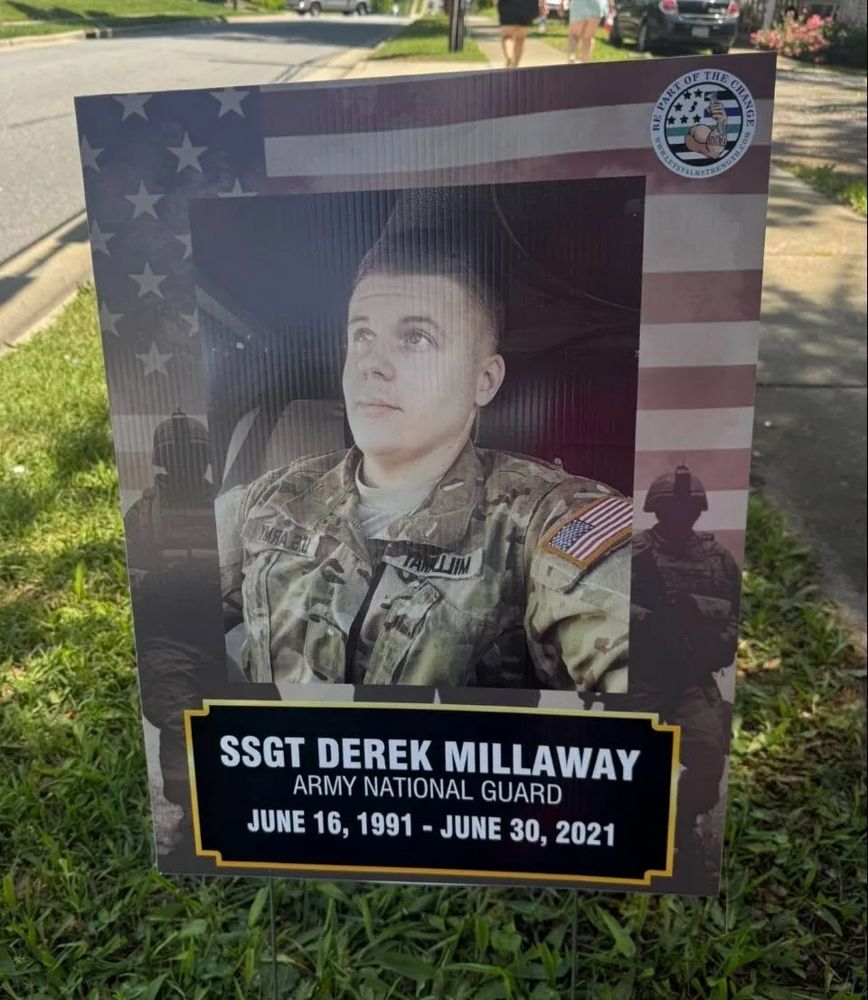 In memory of SSGT Derek Millaway